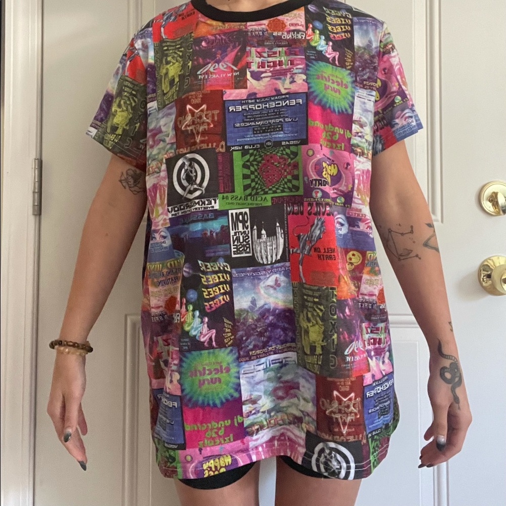 Dollskill oversized graphic tee